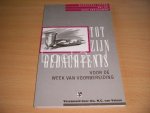 Drs. N.C. van Velzen (samenstelling) - Tot zijn gedachtenis Voor de week van voorbereiding