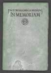 Werumeus Buning, J.W.F. - In Memoriam