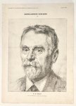 Braakensiek, Johan (1858-1940) - [Original lithograph/lithografie by Johan Braakensiek] Nederlandsche Schilders X, 24 October 1915, 1 pp.