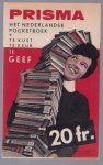 n.n - (RECLAME / ADVERTENTIE - ADVERTISEMENT) Prisma het Nederlandse Pocketboek