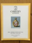  - Fine Chinese Snuff Bottles the Dwyer Collection - Christie's London Auction Catalogue 12 October 1987