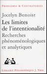 Jocelyn Benoist - Les limites de l'intentionalité
