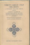 Evans Wentz, W.Y. ( Edit. + Transl.) - Tibet's Great Yogi Milarepa. A biography from the Tibetan being the Jetsun Kahbum