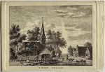 J. Bulthuis, K.F. Bendorp - Antieke prent Noord-Holland: 't Dorp Heiloo.