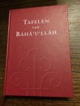  - Tafelen van Bahá’U’llah