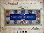  - Eet Neerlands Fruit, dag in dag uit. Nationale Fruitactie 1928 - 1953. Appel, peer, druif, perzik, pruim uit de Nederlandse tuin