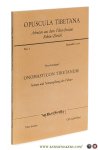 Lindegger, Peter. - Onomasticon Tibetanum. Namen und Namengebung der Tibeter.