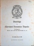 Christie's London - Catalogue of Drawings by Giovanni Domenico Tiepolo: The property of the Rt. Hon. the Earl Beauchamp, D.L., J.P.