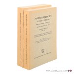 Müller, Gerhard (ed.). - Nuntiatuberichte aus Deutschland 1533-1559. 1. Ergänzungsband 1530-1531. Legation Lorenzo Campeggios 1530-1531 und Nuntiatur Girolamo Aleandros 1531. 2. Ergänzungsband 1532. Legation Lorenzo Campeggios 1530-1531 und Nuntiatur Girolamo Aleandro...