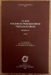 AUDENAERT, W., GINNEBERGE, G. & MORLION, H. - Clavis Foliorum Periodicorum Theologicorum Benelux
