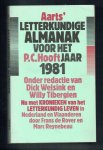  - Aarts letterkundige almanak p.c. hooft jaar 81 / druk 1