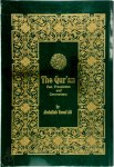  - The Qur'Aan Text, Translation and Commentary by Abdullah Yusuf Ali
