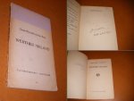 Gerard Cornelis van het Reve - Werther Nieland [GESIGNEERD] De Vrije Bladen jaargang 21, Schrift 3