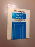 Toyota: - 4E-FE Motor. Werkstatthandbuch für Abgaskontrollsystem Mai, 1992