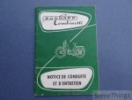 N/A. - Zündapp Combinette. Notice de conduite et d'entretien.