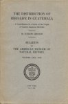 Griscom, Ludlow - The Distribution of Bird-Life in Guatemala Volume LXIV