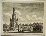 J. Bulthuis, K.F. Bendorp - Antieke prent Noord-Holland: De Jan Rooden-Poorts Toren te Amsterdam. J. Bulthuis, K.F. Bendorp - Antieke prent Noord-Holland: De Jan Rooden-Poorts Toren te Amsterdam.