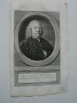 antique print (prent) - Mr. Jacob Gilles. Raads-pensionaris van Holland.