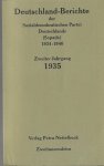 Behnken, Klaus - Deutschland-Berichte der Sozialdemokratischen Partei Deutschalnds (Sopade) 1934-1940 Behnken, Klaus - Deutschland-Berichte der Sozialdemokratischen Partei Deutschalnds (Sopade) 1934-1940