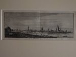 Zutphen. - De Stad Zutphen langs den IJssel, 1744.