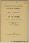 Schuster, Joannes B. - De Iustitia. Aristoteles Ethicorum ad Nicomachum Liber V. Cum Commentariis Silvestri Mauri. Illustravit.
