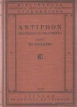 Antiphon - Orationes et fragmenta. Post Fridericum Blass edidit Theodorus Thalheim