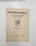 Murawski, Dr.: - Pommersche Heimatpflege: 1. Jahrgang, Heft 4, Juli 1931 Nachrichtenblatt für Museumswesen, Denkmalpflege, Landes- und Volkskunde, Büchereiwesen sowie sonstige heimatlich Kulturpflege: