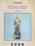 Sotheby's - Sotheby's. Dutch Art Nouveau and Art Deco from two Private Collections, Amsterdam 10 march 1986. Veiling 427
