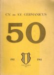 BAKEMA, J. - Germanicus 50 jaar -1911-1961