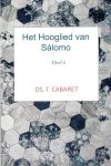 Cabaret, Ds. T. - Cabaret, Ds. T.-Het Hooglied van Salomo (deel 6) (nieuw)