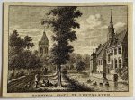 J. Bulthuis, K.F. Bendorp - Antieke prent Friesland: Kamminga State te Leeuwarden.