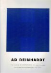 REINHARDT, Ad - Ad Reinhardt - The Museum of Contemporary Art, Los Angeles / The Museum of Modern Art, New York.