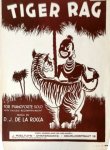 De La Rocca, D.J.: - Tiger rag for pianoforte solo with ukelele accompaniment