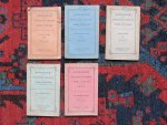  - ALMANAK VAN DE NEDERLANDSCHE VEREENIGING tot Afschaffing van Sterken Drank. Uitgegeven op last der algemeene vergadering. Jaargangen 1874, 1882, 1887, 1888, 1890