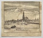 Abraham Zeeman (1695/96-1754) - Antique print, city view, 1730 | Maaslandssluys (Maasland), published 1730, 1 p.