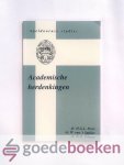 Peels, dr. W. van t Spijker, dr. W.H. Velema, Dr. H.G.L. - Academische herdenkingen