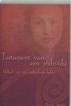 M. Jongman - Testament van een individu