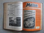 Nortier, P.J. (hoofdred.) - MOTOR Vrij automobiel- en motor-weekblad 33e jaargang no 1 (4/1/46) t/m no 25 (28/6/46)