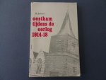 Jamar, H. - Oostham tijdens de oorlog, 1914-1918.