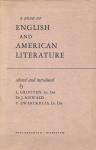 Grooten, L/ J. Riewald/ T. Zwartkruis - A book of English and American Literature