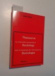 Viet, Jean: - Thesaurus for information processing in Sociology // Thesaurus pour le traitement de l'information en Sociologie