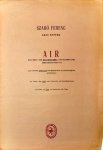 Szabó, Ferenc: - Air für Violinie, oder Viola, oder Violoncello mit Klavierbegleitung