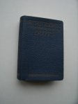 DROST, H. (Samenst.), - Schidlof`s zakwoordenboekje. Duits-Nederlands.
