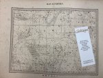 HOFFMANN, K.F.V., - Das Einhorn: from Vollstandiger Himmels-Atlas fur Freunde und Liebhaber der Sternkunde (...) gezeichnet von Karl Friedrich Vollrath Hoffmann Stich und Druck der lithografische Anstalt Pobuda & Rees.