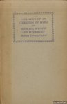 Various - Catalogue of an exhibition of books on medicine, surgery and physiology