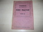 Ford - Ford 8N Tractor instrctieboekje