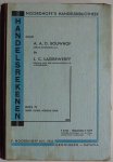 Bouwhof A A D en Lagerwerff J C - Handelsrekenen deel IV met veel uitklap-bladzijden Met losse kaart overzicht handelsrekenen verklaring van vaktermen rentetafels behoorende bij handelsrekenen III A 1931