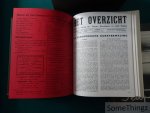 Henkels, Herbert. (red.) - Seuphor / Het Overzicht. Collection complète 1921-1925. [2 tomes dans étui, complet avec carnet.]