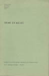 Brug, H. van der - Sport en Recht -Nummer 17