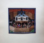 Bazin Germain, Albert Skira - Le livre des saisons Les tresors de la peinture Francaise Met 16 ingeplakte platen waarvan 15 op een pp aan een kant geplakt Niet genummerd